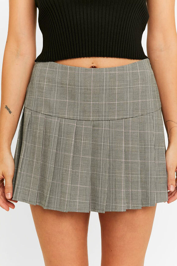 Tally Weijl Skort | Grey + White + Rose | Damen  | XS von Tally Weijl