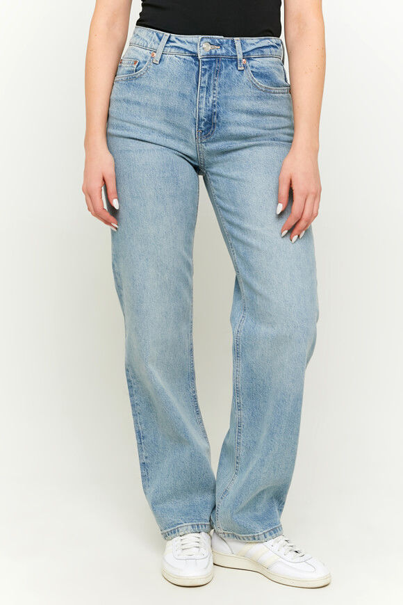 Tally Weijl Straight Leg Jeans | Blue Denim | Damen  | 32 von Tally Weijl