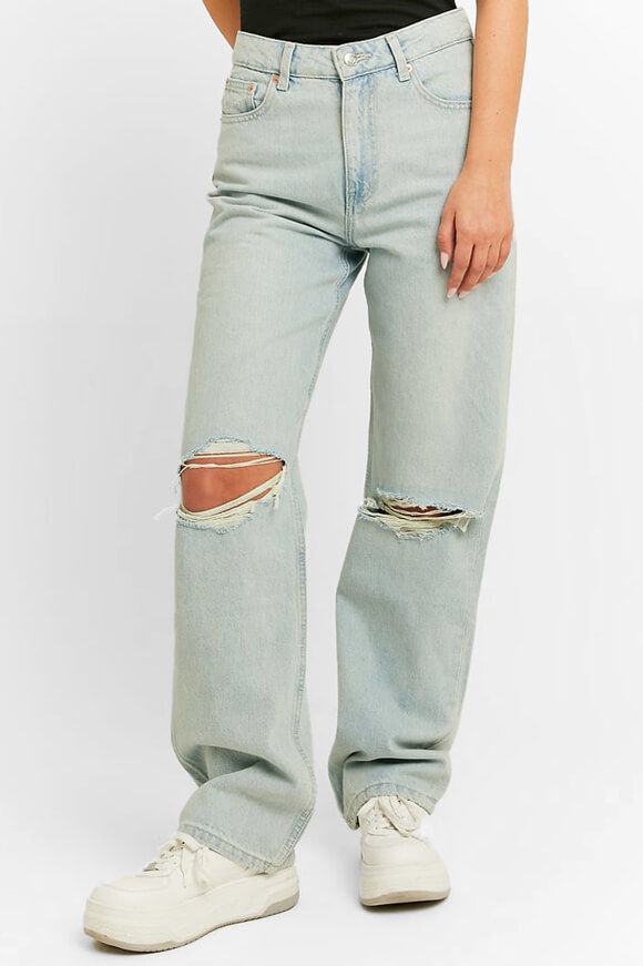 Tally Weijl Straight Leg Jeans | Light Blue | Damen  | 34 von Tally Weijl