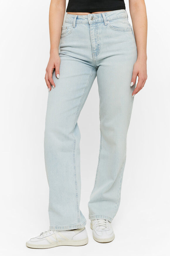 Tally Weijl Straight Leg Jeans | Light Blue Denim | Damen  | 32 von Tally Weijl