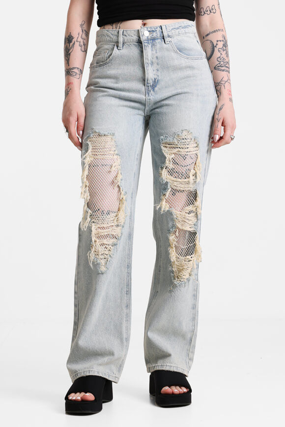 Tally Weijl Straight Leg Jeans | Light Blue Denim | Damen | 38 Tally Weijl Straight Leg Jeans | Light Blue Denim | Damen | 38 von Tally Weijl