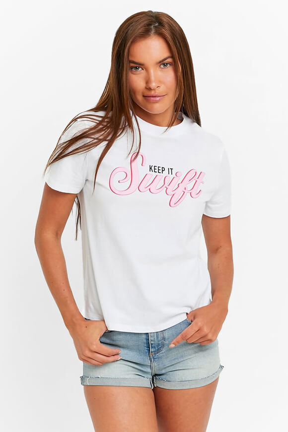 Tally Weijl T-Shirt | White | Damen  | M von Tally Weijl