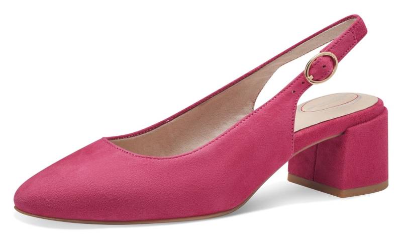 Tamaris COMFORT Slingpumps, Abendschuh, Sommerschuh, Blockabsatz, mit Fersenriemchen von Tamaris COMFORT