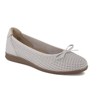 Tamaris Comfort Damen Ballerina Weiss von Tamaris Comfort