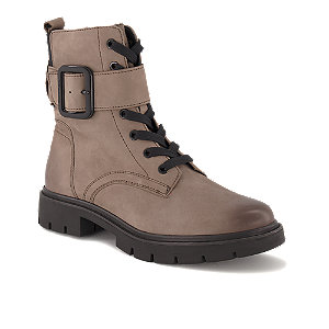 Tamaris Comfort Damen Schnürboot Taupe von Tamaris Comfort