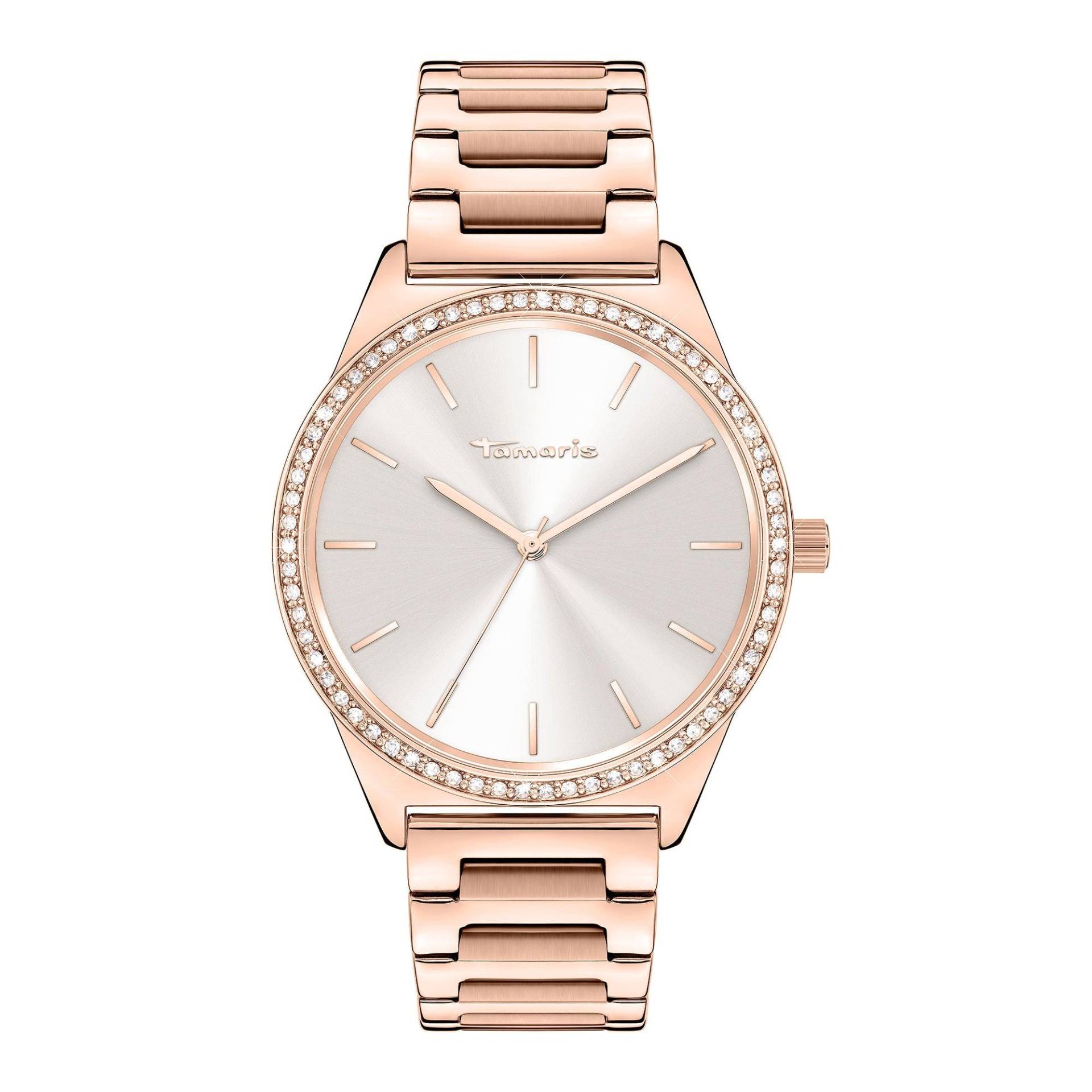 Luna Armbanduhr Damen Roségold 38mm von Tamaris