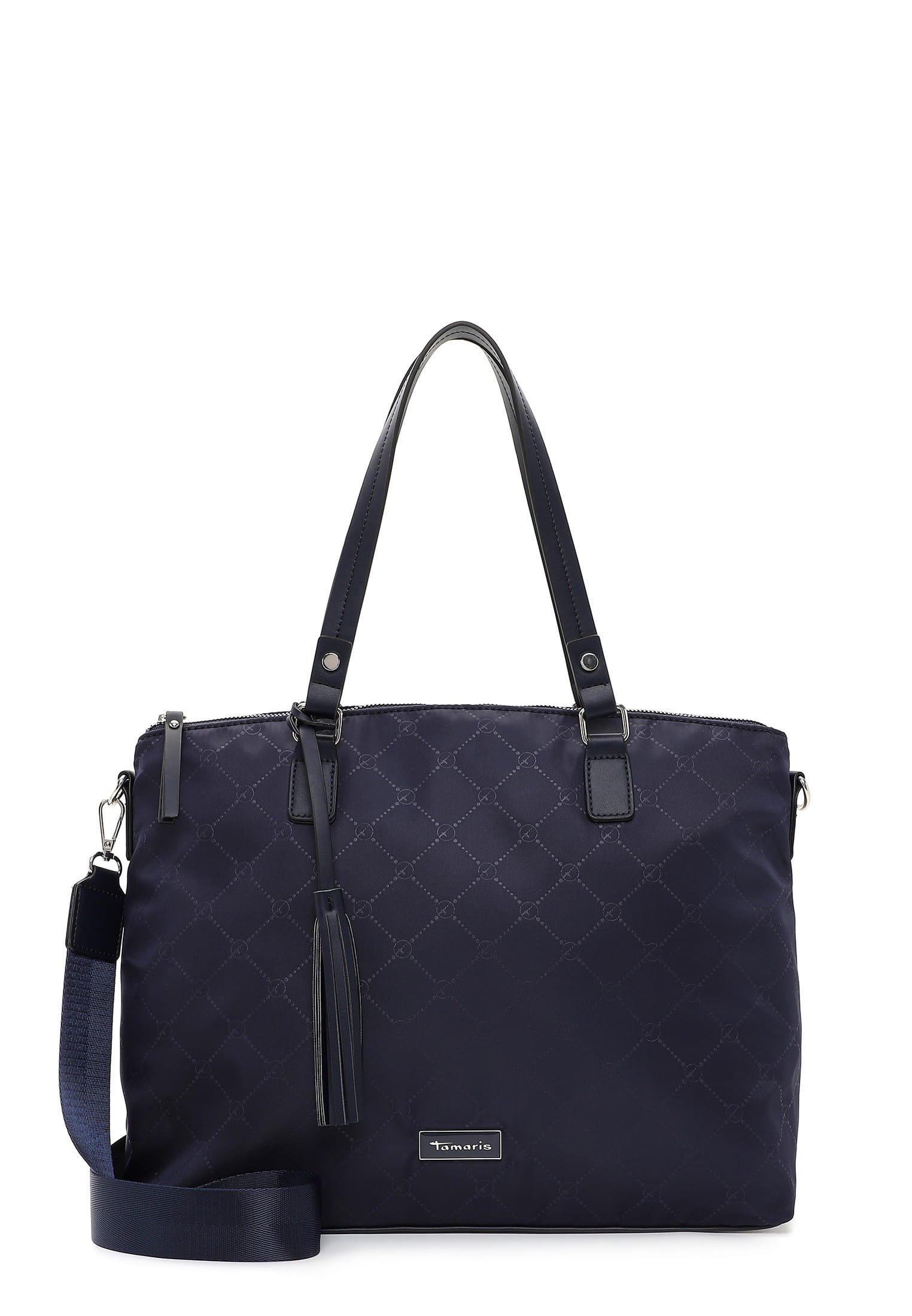 Shopper Tas Lisa Damen Blau ONE SIZE von Tamaris