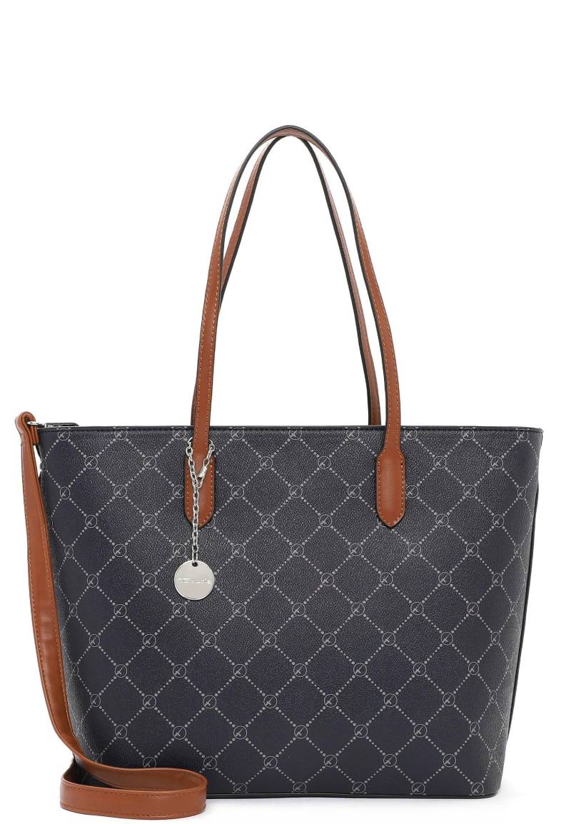 Shopper Tas Anastasia Damen Blau ONE SIZE von Tamaris