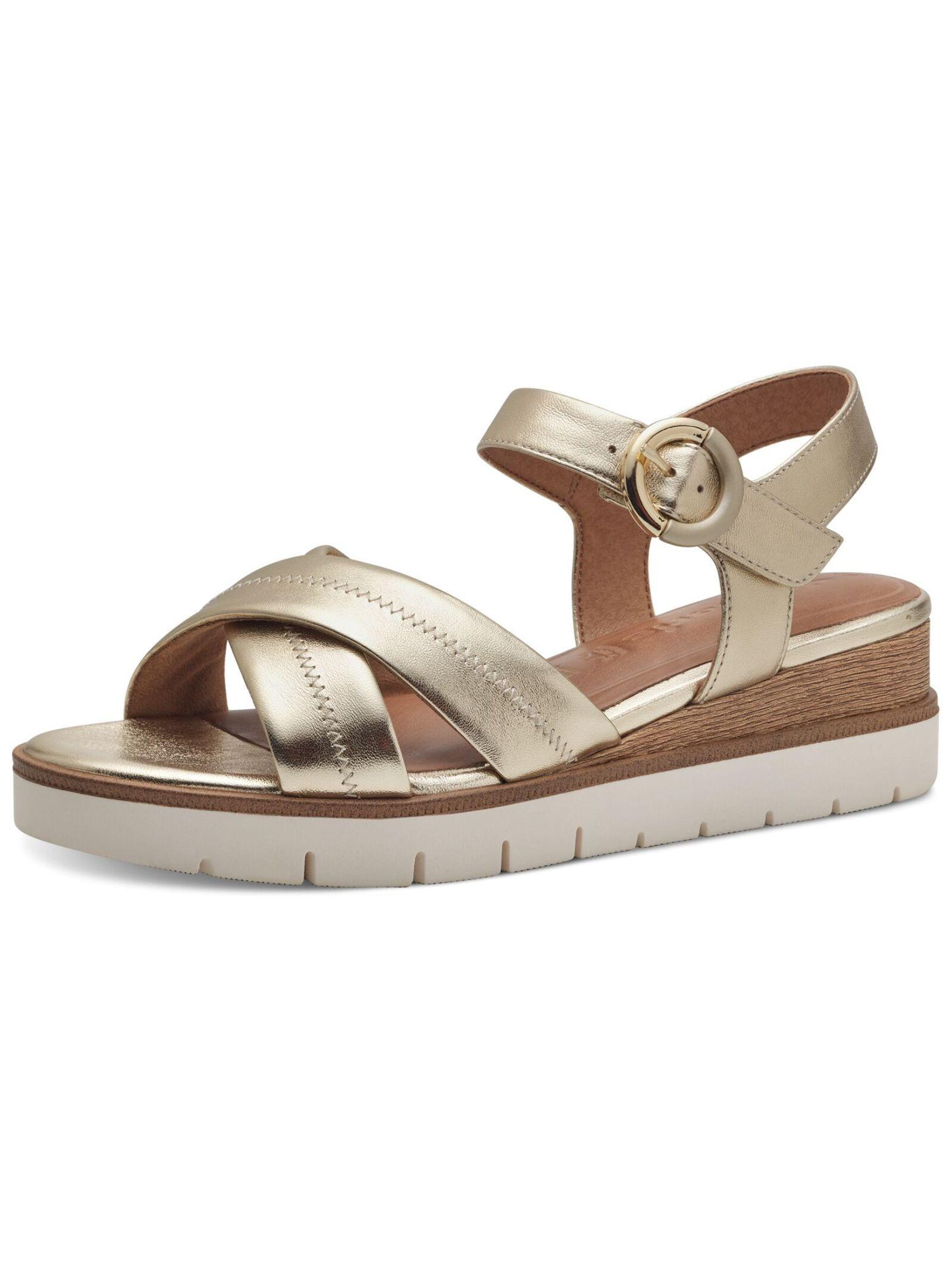 Sandalen 1-28202-42 Damen Gold 39 von Tamaris