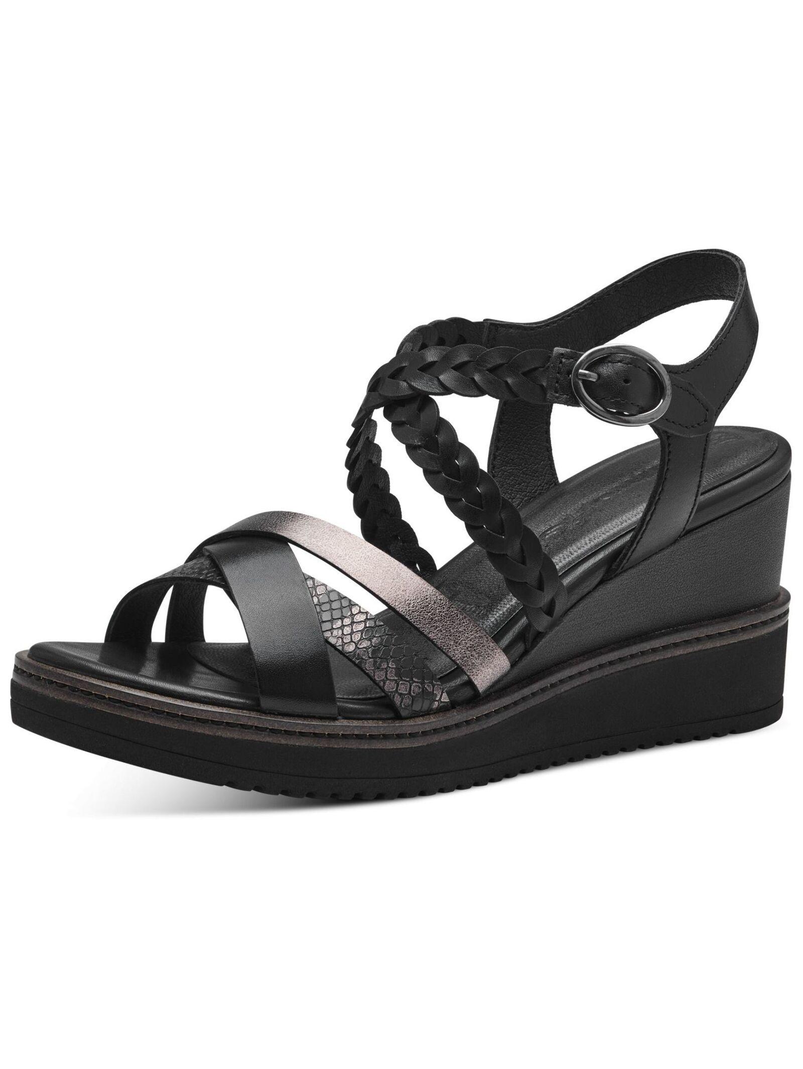 Sandalen 1-28220-42 Damen Schwarz 36 von Tamaris