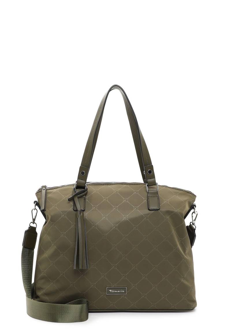 Shopper Tas Lisa Damen Olivegrün ONE SIZE von Tamaris