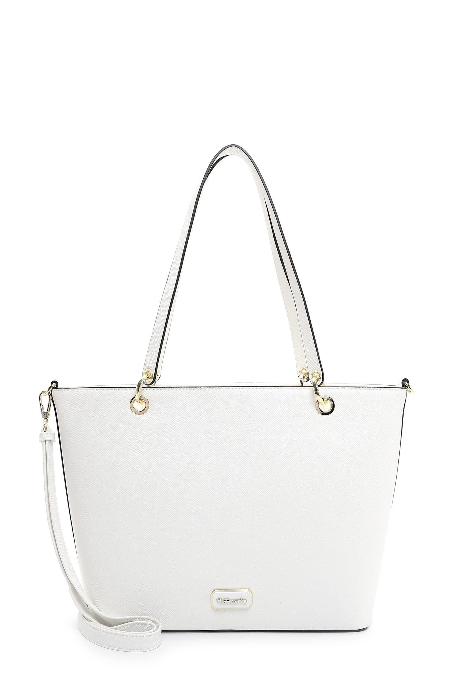 Shopper Tas Anja Damen Weiss ONE SIZE von Tamaris