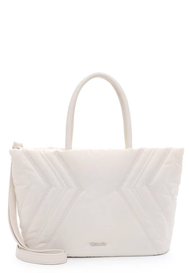 Shopper Tas Annalena Damen Écru ONE SIZE von Tamaris