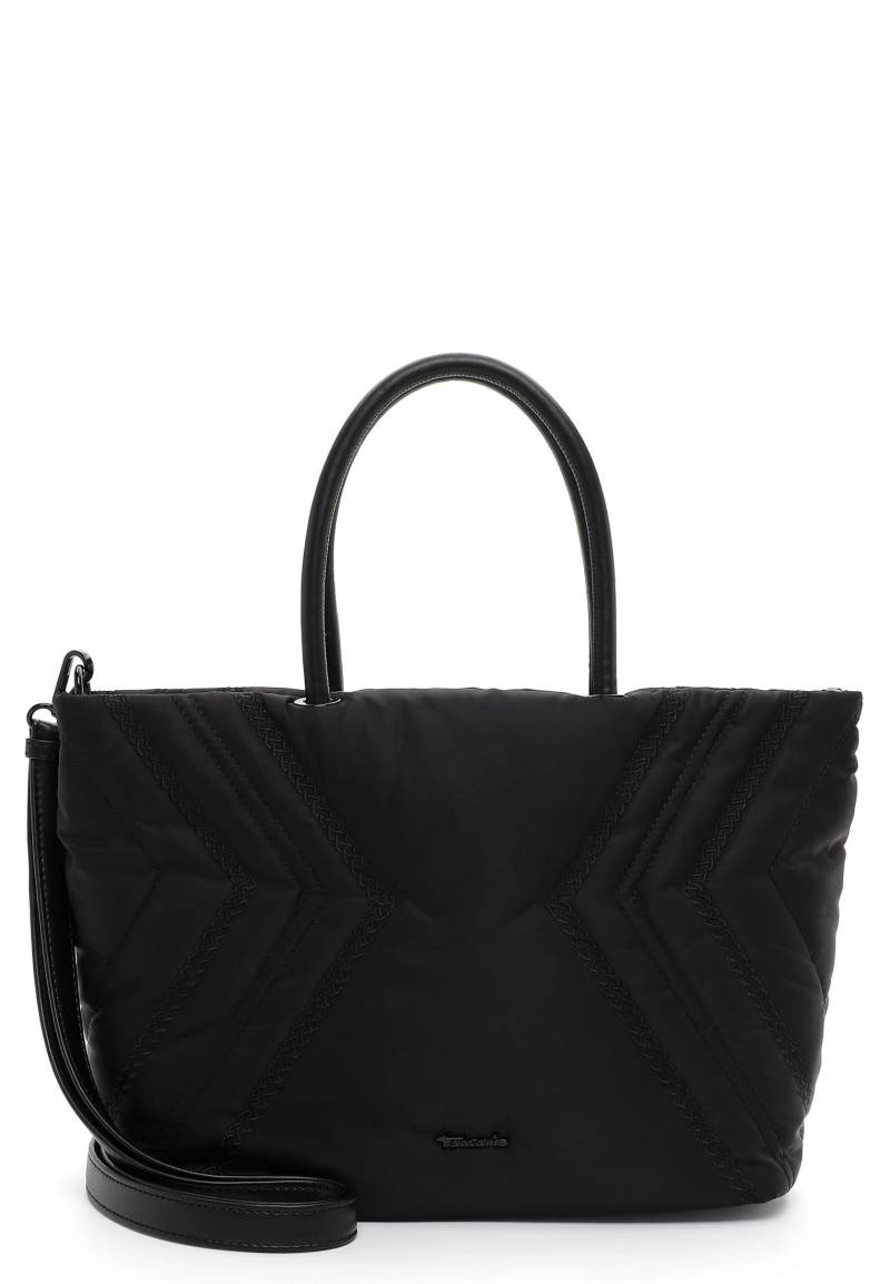 Shopper Tas Annalena Damen Schwarz ONE SIZE von Tamaris