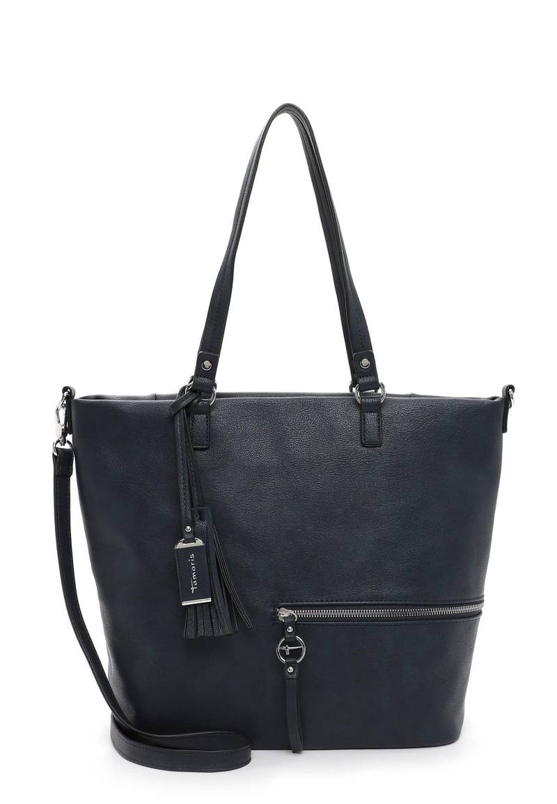 Shopper Tas Nele Damen Blau ONE SIZE von Tamaris