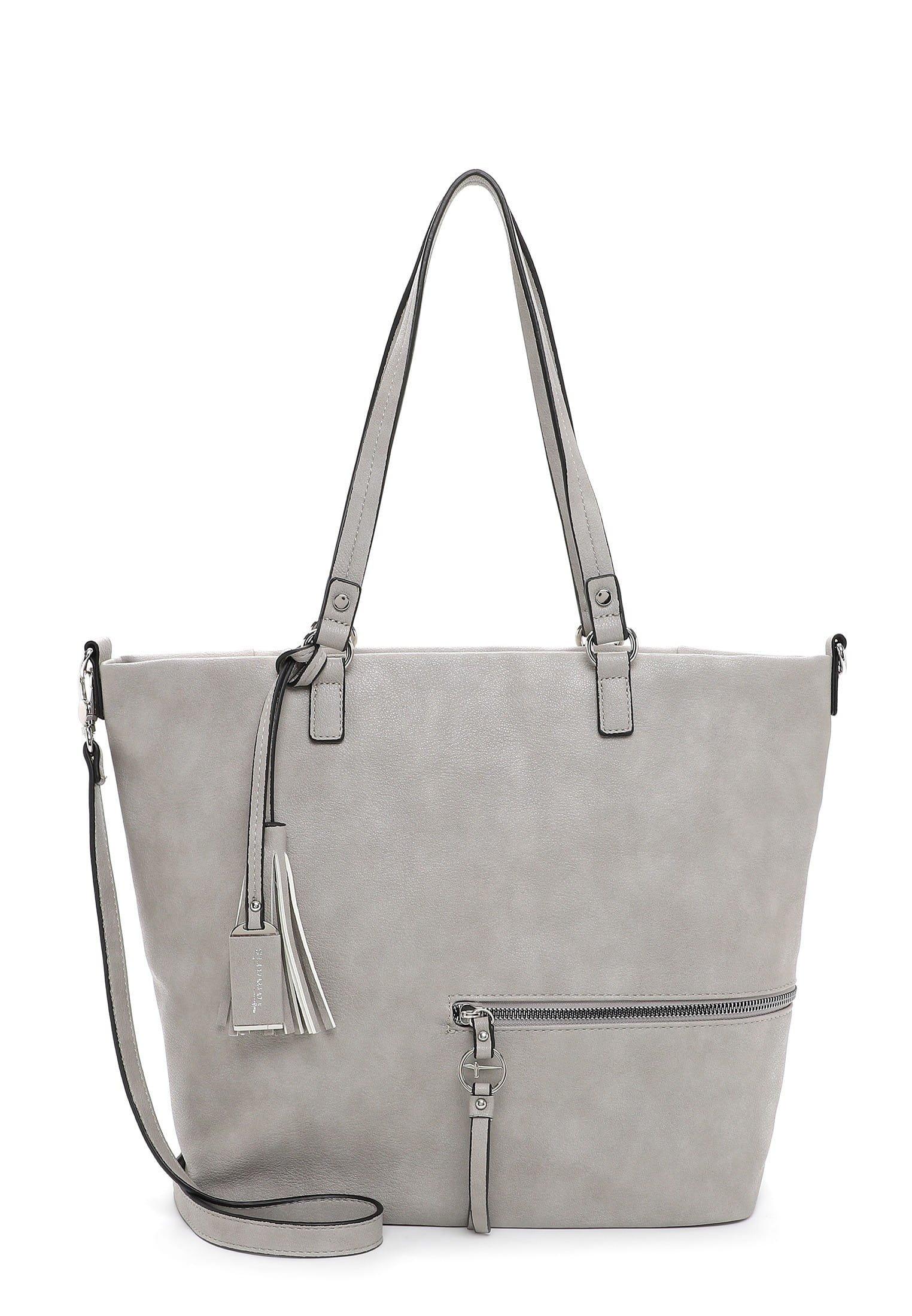 Shopper Tas Nele Damen Grau ONE SIZE von Tamaris