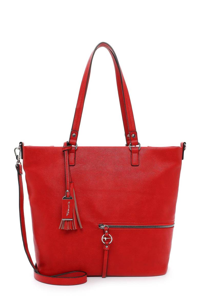 Shopper Tas Nele Damen Rot Bunt ONE SIZE von Tamaris