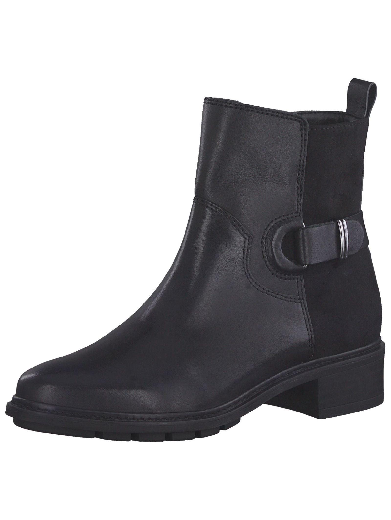 Stiefelette Damen Schwarz 38 von Tamaris