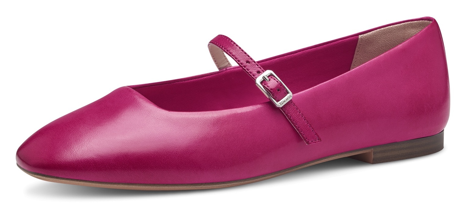 Tamaris Ballerina, Festtagsschuh, Flats mit verstellbaren Riemchen von Tamaris