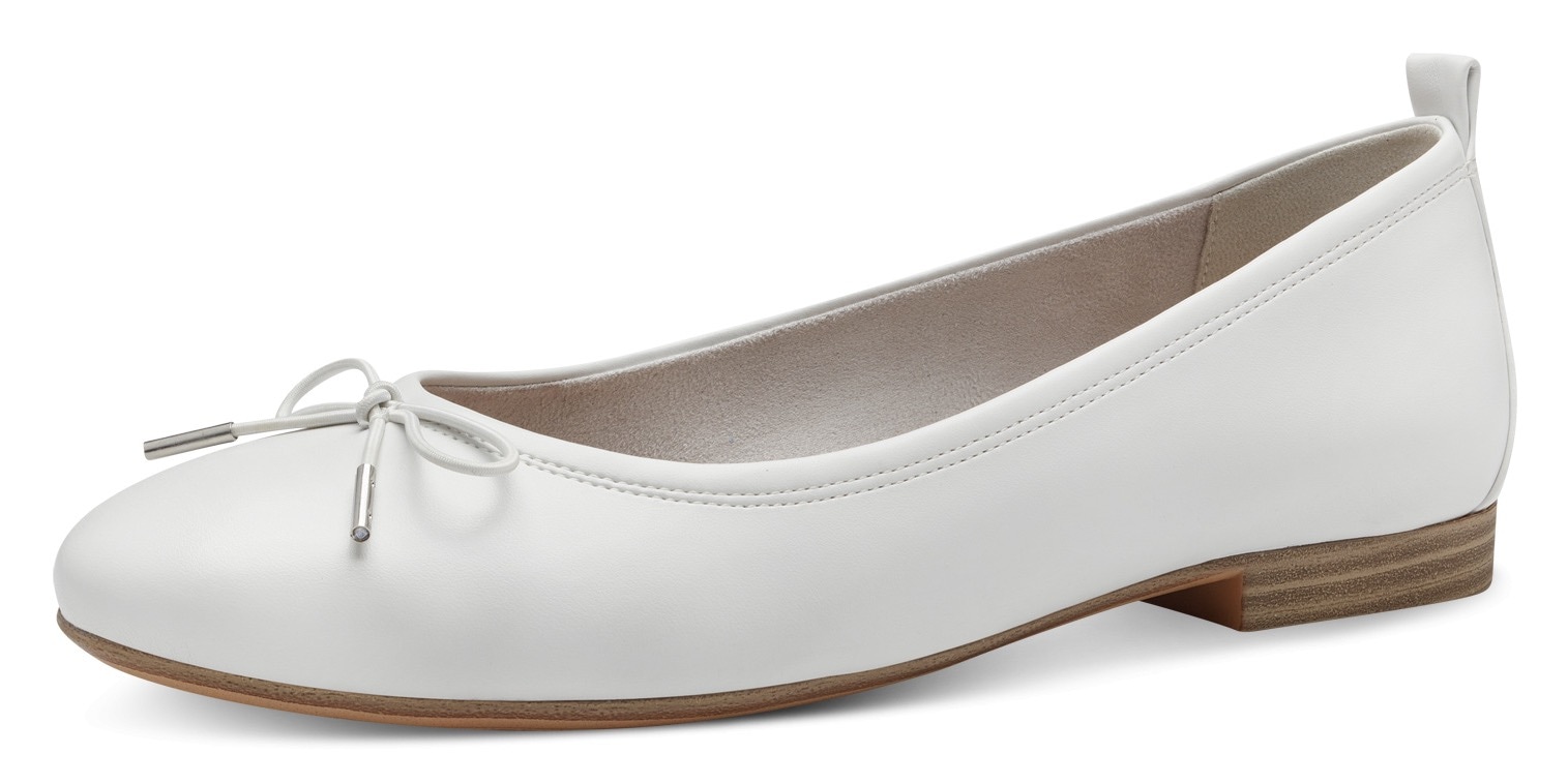 Tamaris Ballerina, Festtagsschuh, Hochzeitsschuh, Flats mit ANTIslide von Tamaris