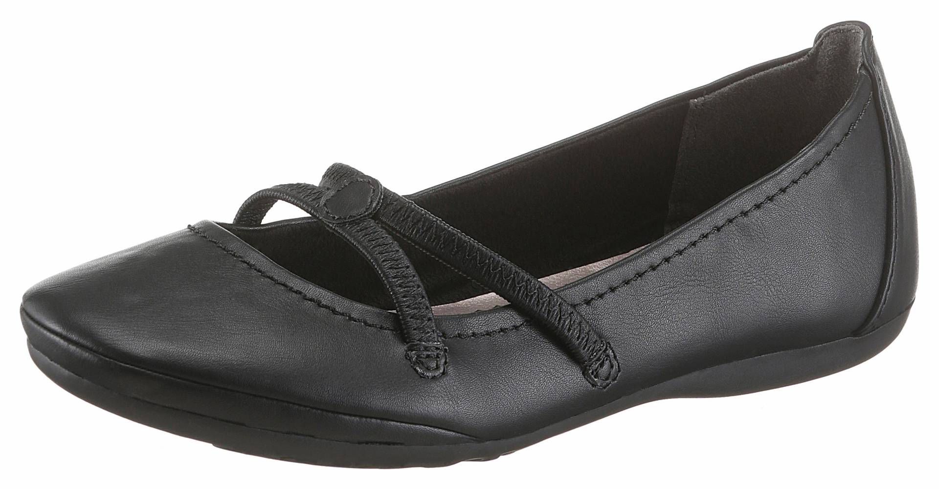 Tamaris Ballerina »Caterina«, Flats, Festtagsmode, Slipper mit Gummizugriemchen von Tamaris