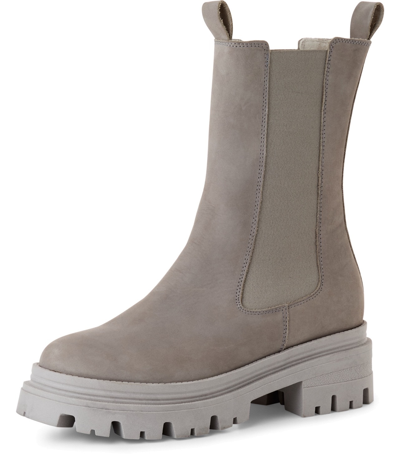 Tamaris Chelseaboots, Blockabsatz, Schlupfboots, Kurzstiefel, beidseitige Stretcheinsätze Tamaris Chelseaboots, Blockabsatz, Schlupfboots, Kurzstiefel, beidseitige Stretcheinsätze von Tamaris