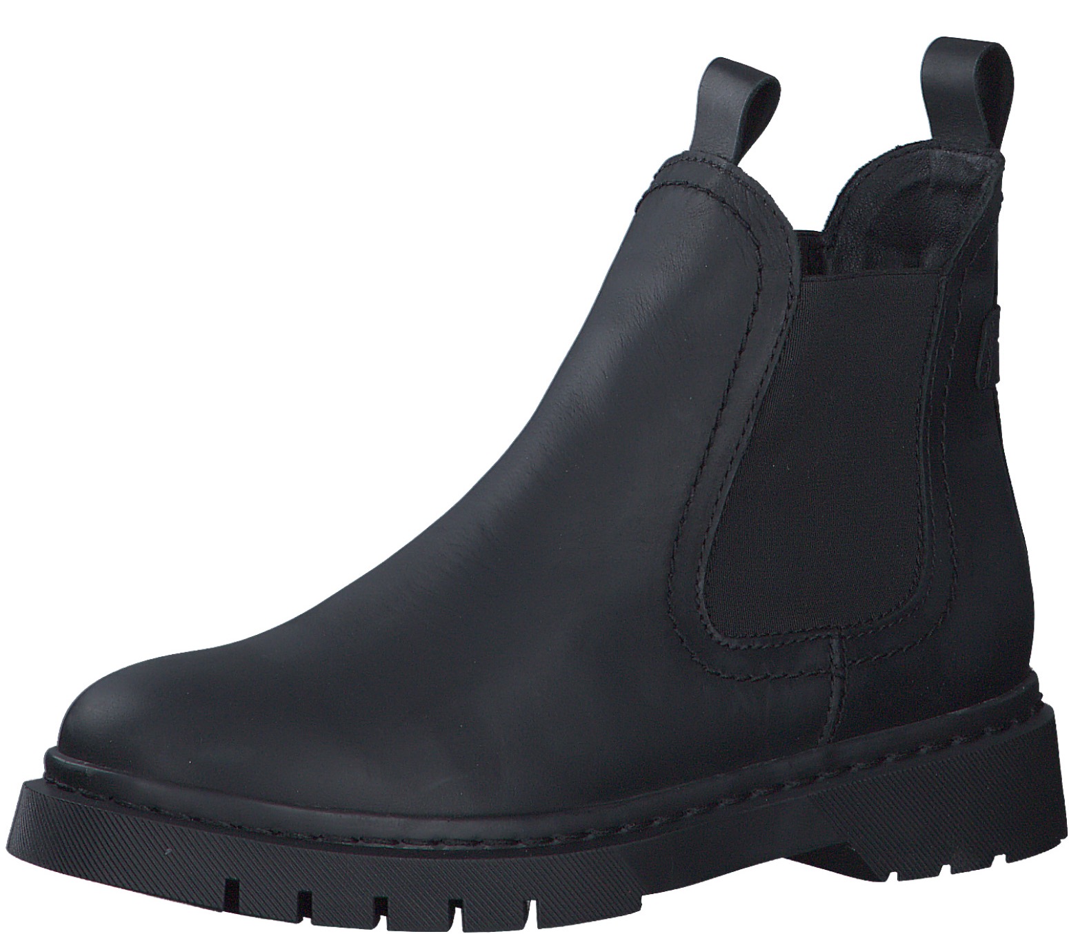 Tamaris Chelseaboots, Blockabsatz, Schlupfboots, Stiefelette mit zwei Anziehlaschen Tamaris Chelseaboots, Blockabsatz, Schlupfboots, Stiefelette mit zwei Anziehlaschen von Tamaris