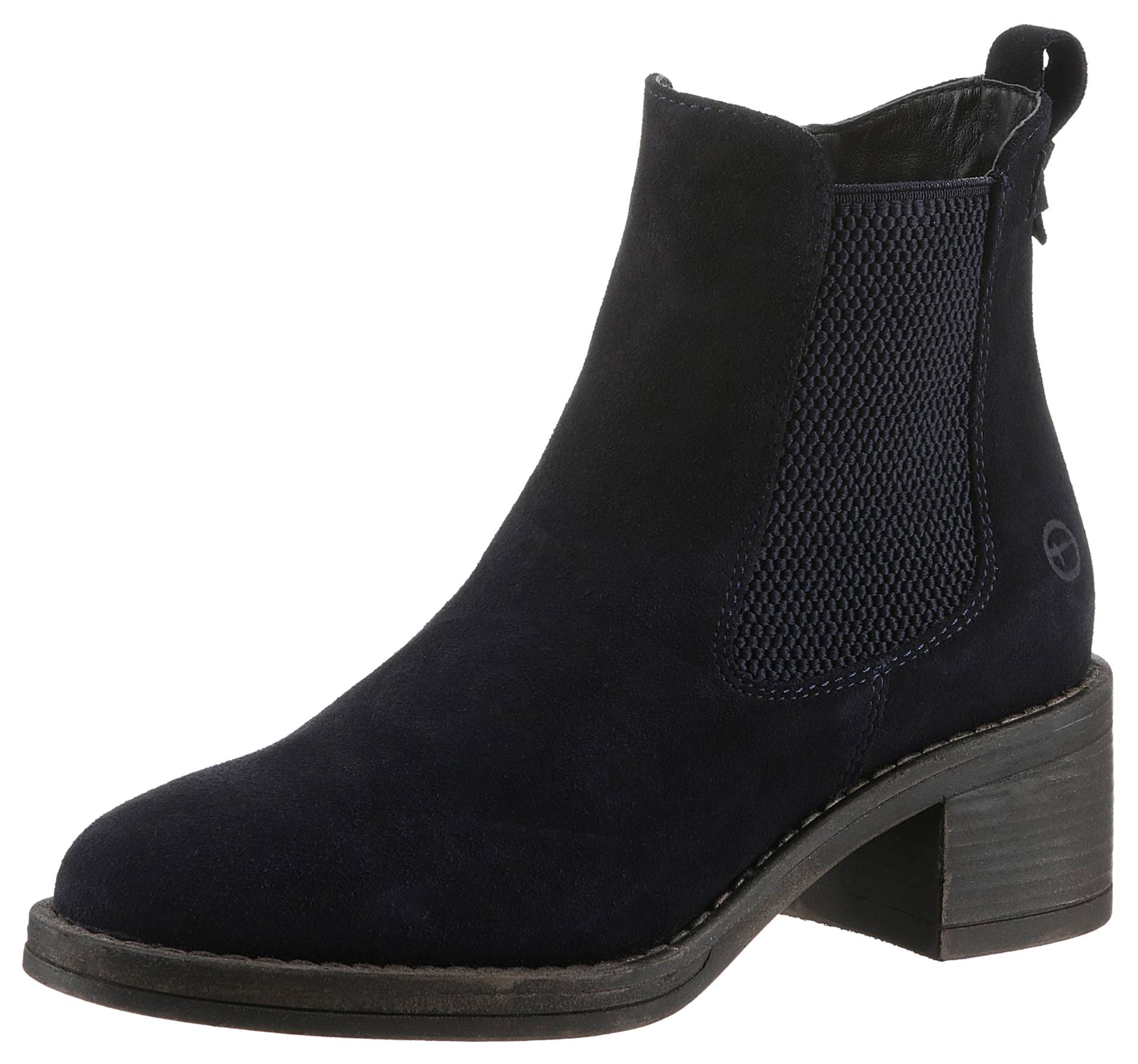 Tamaris Chelseaboots, Blockabsatz, Stiefelette, Businessschuh mit Touch It-Ausstattung Tamaris Chelseaboots, Blockabsatz, Stiefelette, Businessschuh mit Touch It-Ausstattung von Tamaris