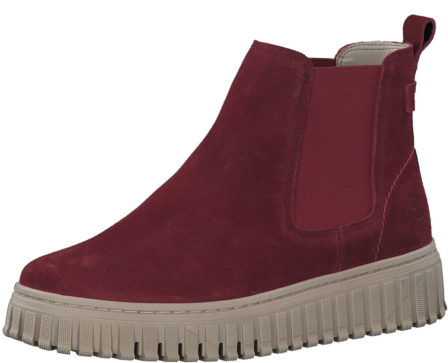 Tamaris Chelseaboots, Plateau, Stiefelette, Boots mit beidseitigem Stretcheinsatz Tamaris Chelseaboots, Plateau, Stiefelette, Boots mit beidseitigem Stretcheinsatz von Tamaris