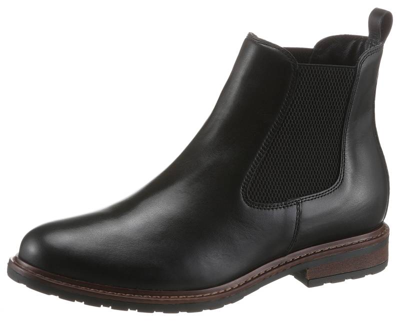 Tamaris Chelseaboots, Blockabsatz, Businessschuh, Bequemschuh im klassischen Look von Tamaris