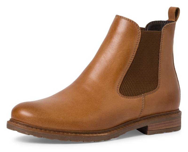 Tamaris Chelseaboots, Blockabsatz, Businessschuh, Bequemschuh im klassischen Look von Tamaris