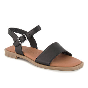 Tamaris Damen Flache Sandalette Schwarz von Tamaris