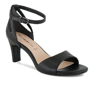 Tamaris Damen Hohe Sandalette Schwarz von Tamaris