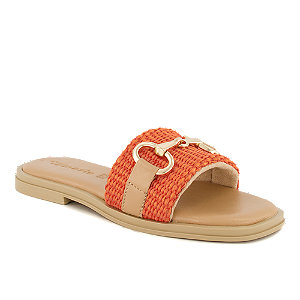 Tamaris Damen Pantolette Orange von Tamaris