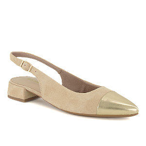 Tamaris Damen Sling Pumps Beige von Tamaris