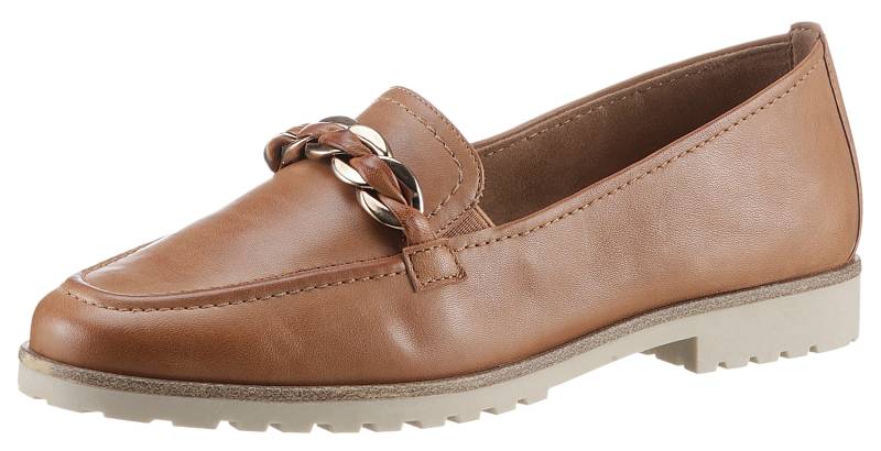 Tamaris Loafer, Chunky Slipper, Business Schuh mit trendiger Flechtkette von Tamaris