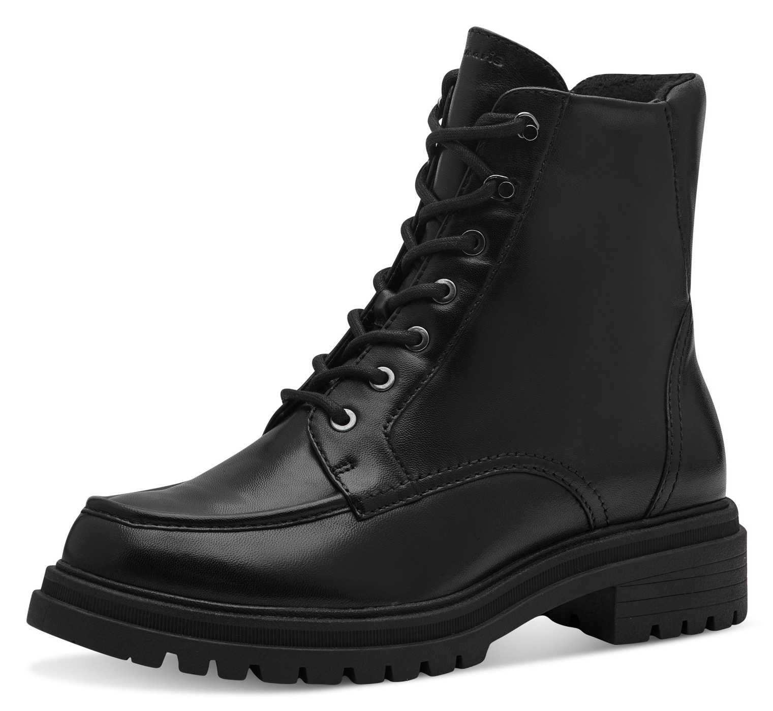 Tamaris Schnürboots, Blockabsatz, Schnürstielette mit Ziernaht vorne Tamaris Schnürboots, Blockabsatz, Schnürstielette mit Ziernaht vorne von Tamaris