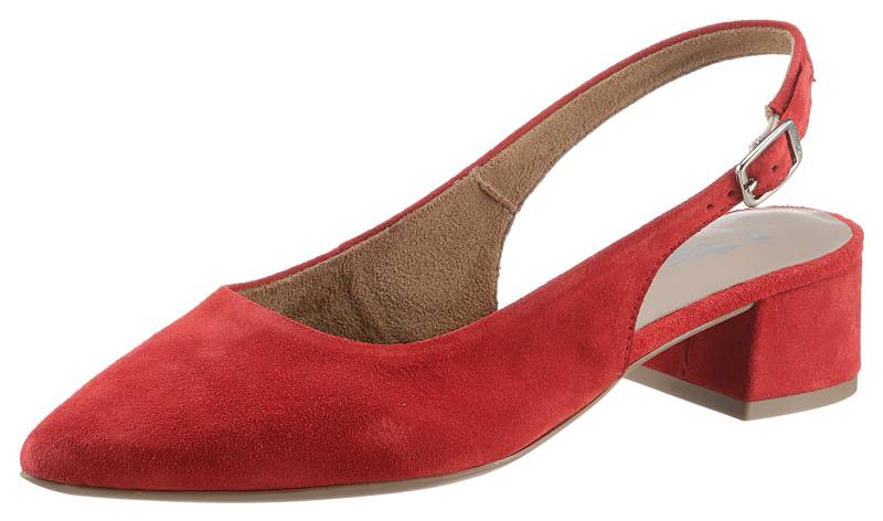 Tamaris Slingpumps, Abendschuh, Sommerschuh, Blockabsatz, mit verstellbarem Riemchen von Tamaris