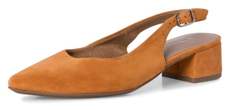 Tamaris Slingpumps, Blockabsatz, Abendschuh, Sommerschuh mit verstellbarem Riemchen von Tamaris