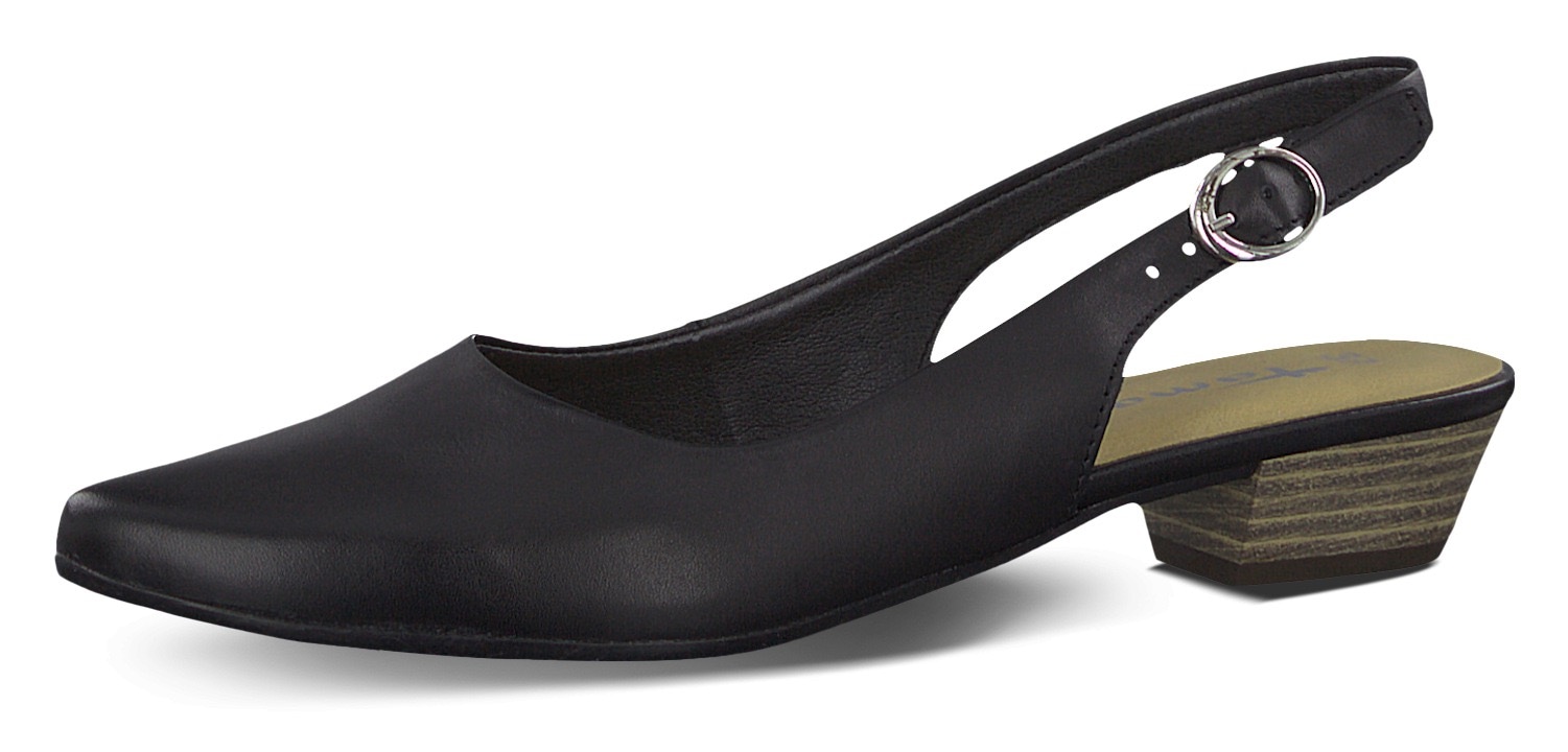 Tamaris Slingpumps »Trina«, Abendschuh, Sommerschuh, Blockabsatz, in schlichtem Design von Tamaris