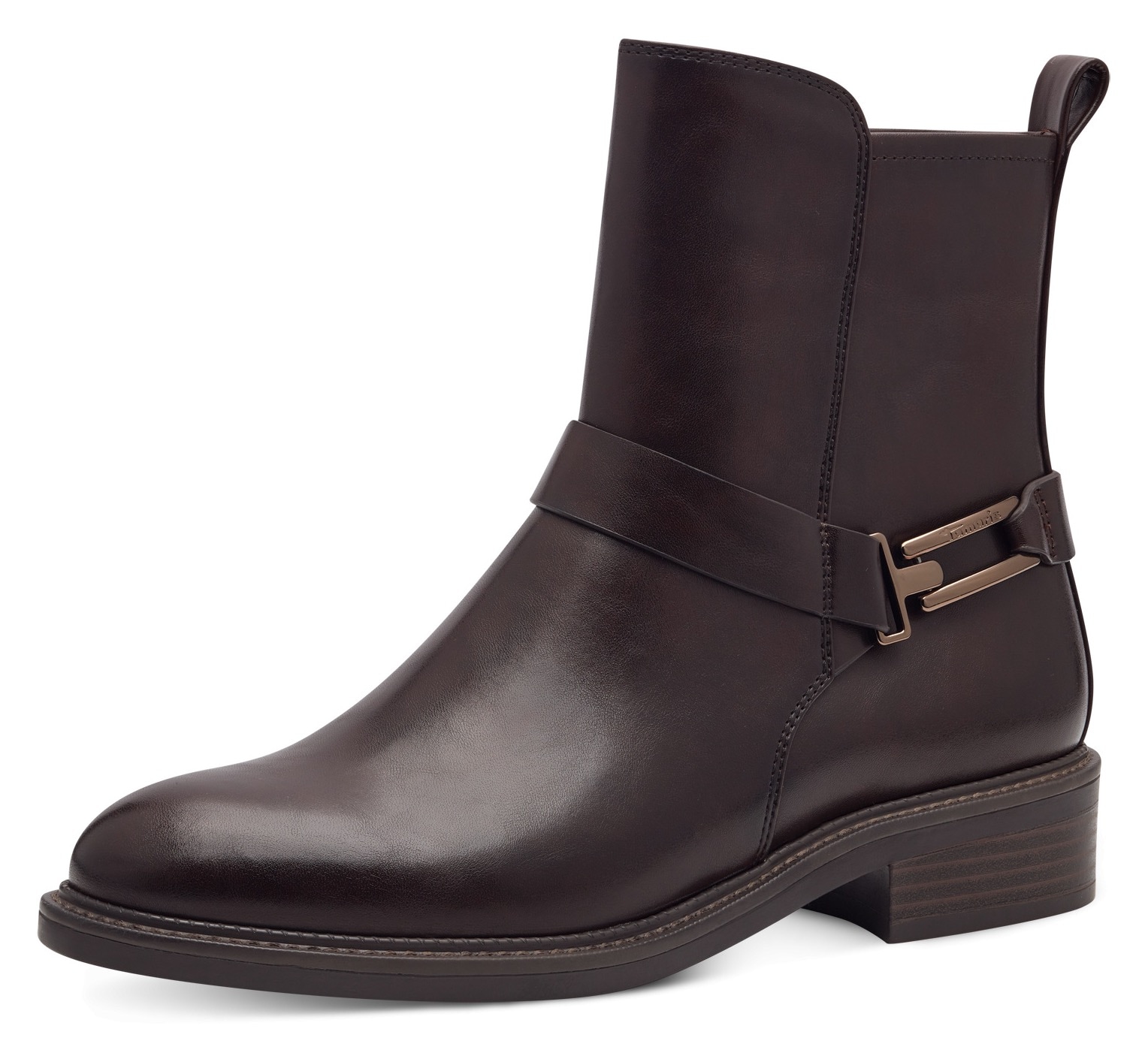 Tamaris Stiefelette, Blockabsatz, Businessschuh mit eleganter Zierschnalle Tamaris Stiefelette, Blockabsatz, Businessschuh mit eleganter Zierschnalle von Tamaris