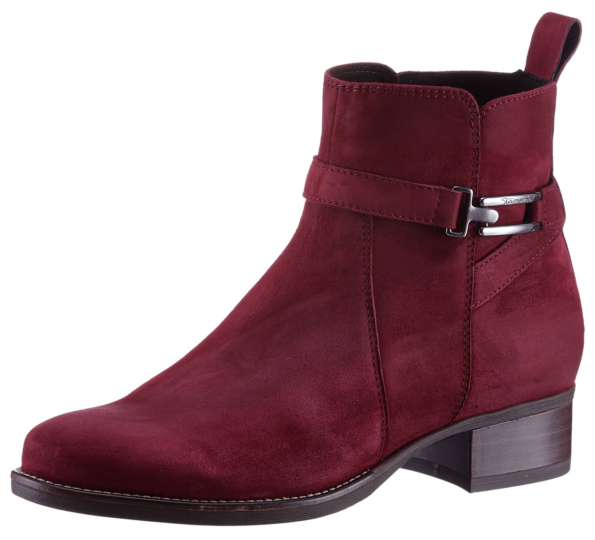 Tamaris Stiefelette, Blockabsatz, Businessschuh mit praktischem Innenreissverschluss Tamaris Stiefelette, Blockabsatz, Businessschuh mit praktischem Innenreissverschluss von Tamaris
