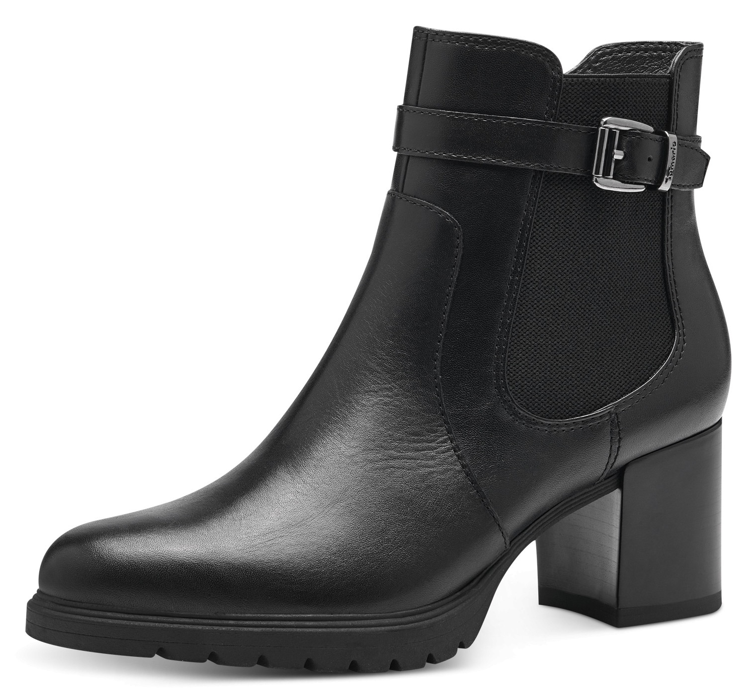 Tamaris Stiefelette, mit trendiger Zierschnalle am Schaftrand Tamaris Stiefelette, mit trendiger Zierschnalle am Schaftrand von Tamaris