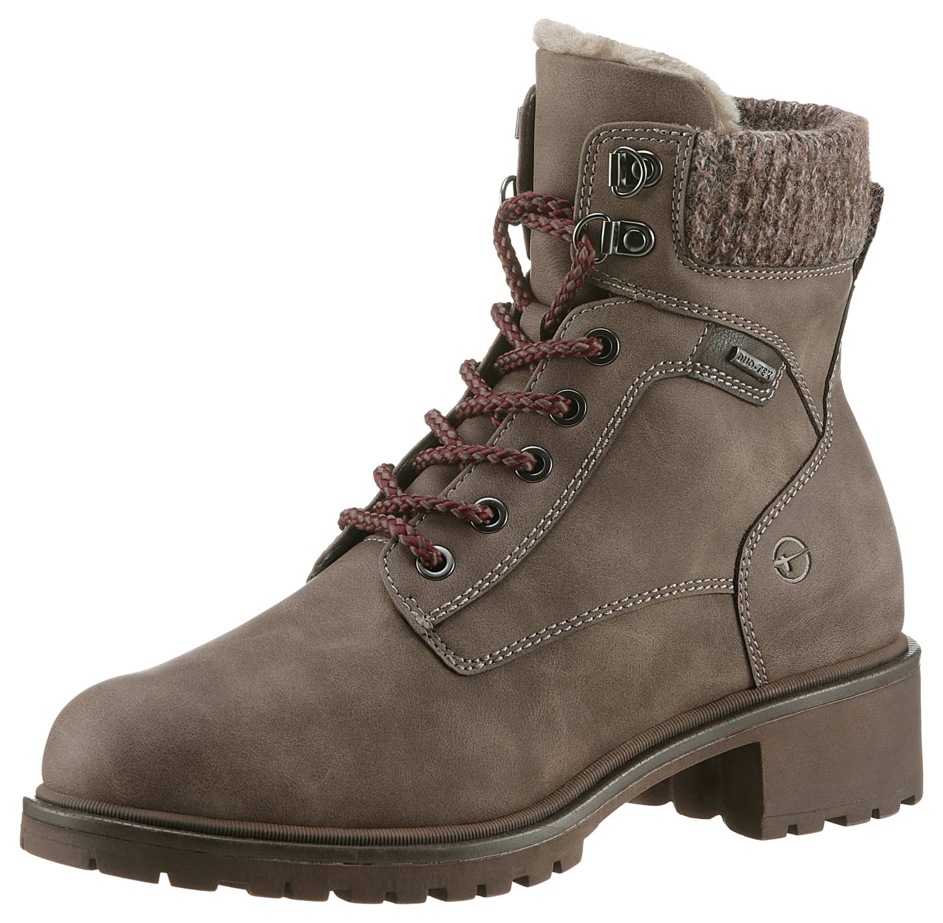 Tamaris Winterboots, Blockabsatz, Schnürboots, Winterstiefelette mit Duo Tex-Ausstattung Tamaris Winterboots, Blockabsatz, Schnürboots, Winterstiefelette mit Duo Tex-Ausstattung von Tamaris