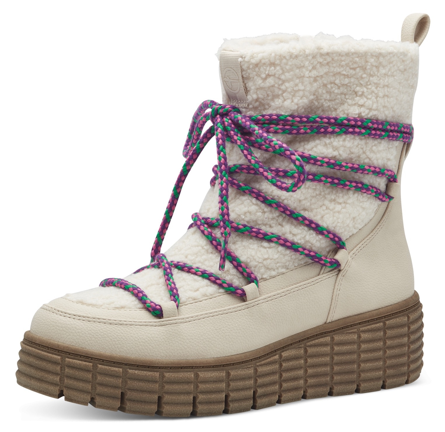 Tamaris Winterboots,Keilabsatz, Plateau, Winterstiefel, Outdoorboots, vegane Verarbeitung von Tamaris