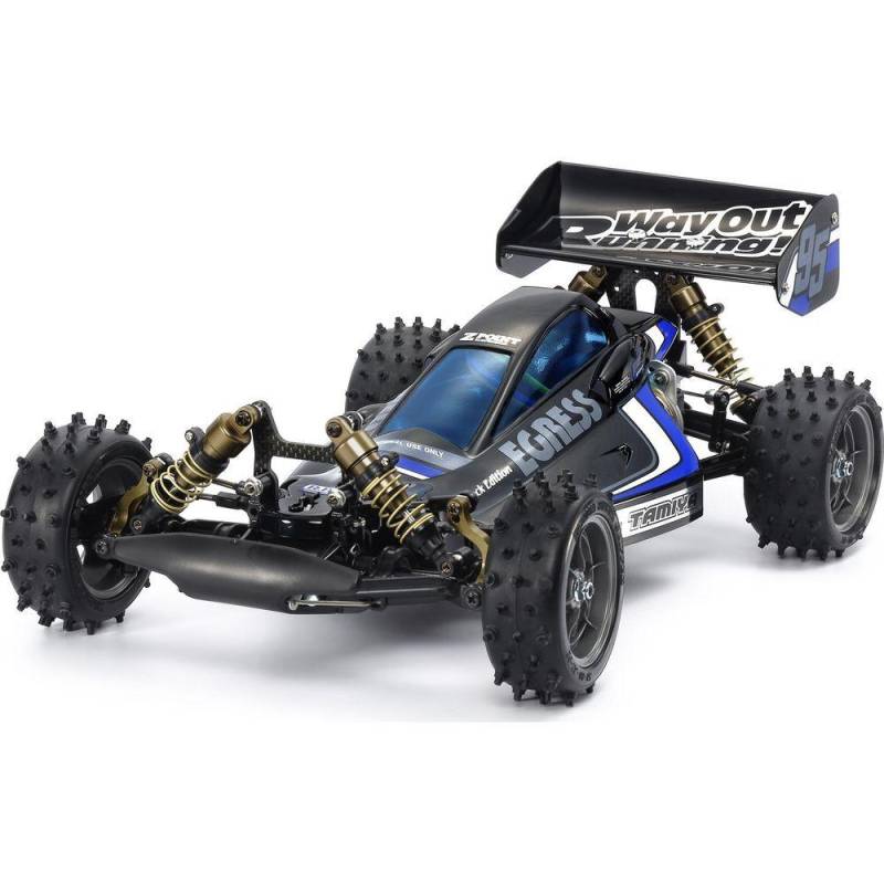 Buggy Egress Black Edition 4wd 1:10, Bausatz Unisex von Tamiya