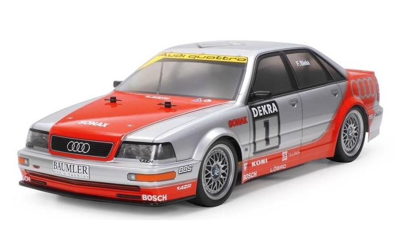 Tamiya RC-Auto »1992 Audi V8 Touring TT-02 Bausatz« von Tamiya