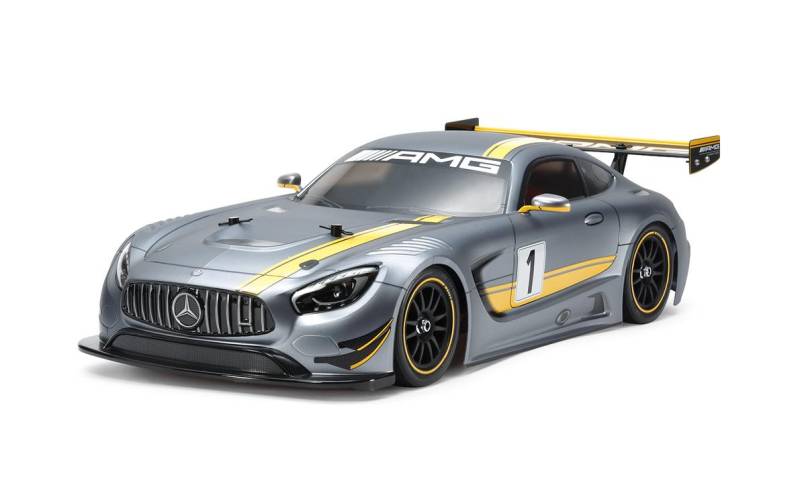 Tamiya RC-Auto »Mercedes AMG GT3 TT-02 Bausatz« von Tamiya