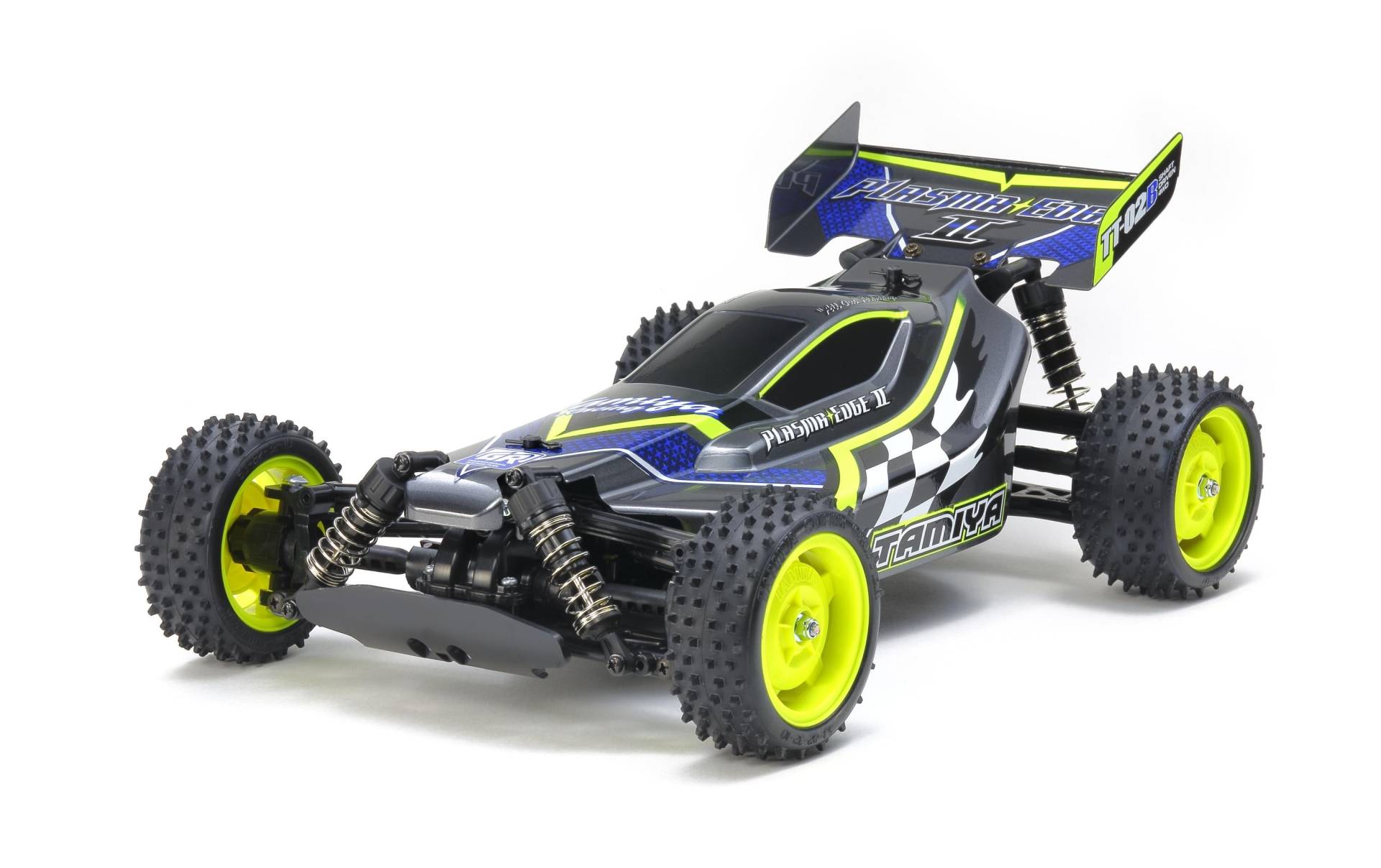 Tamiya RC-Buggy »Plasma Edge II TT-02B Gun Metal Bausatz« von Tamiya