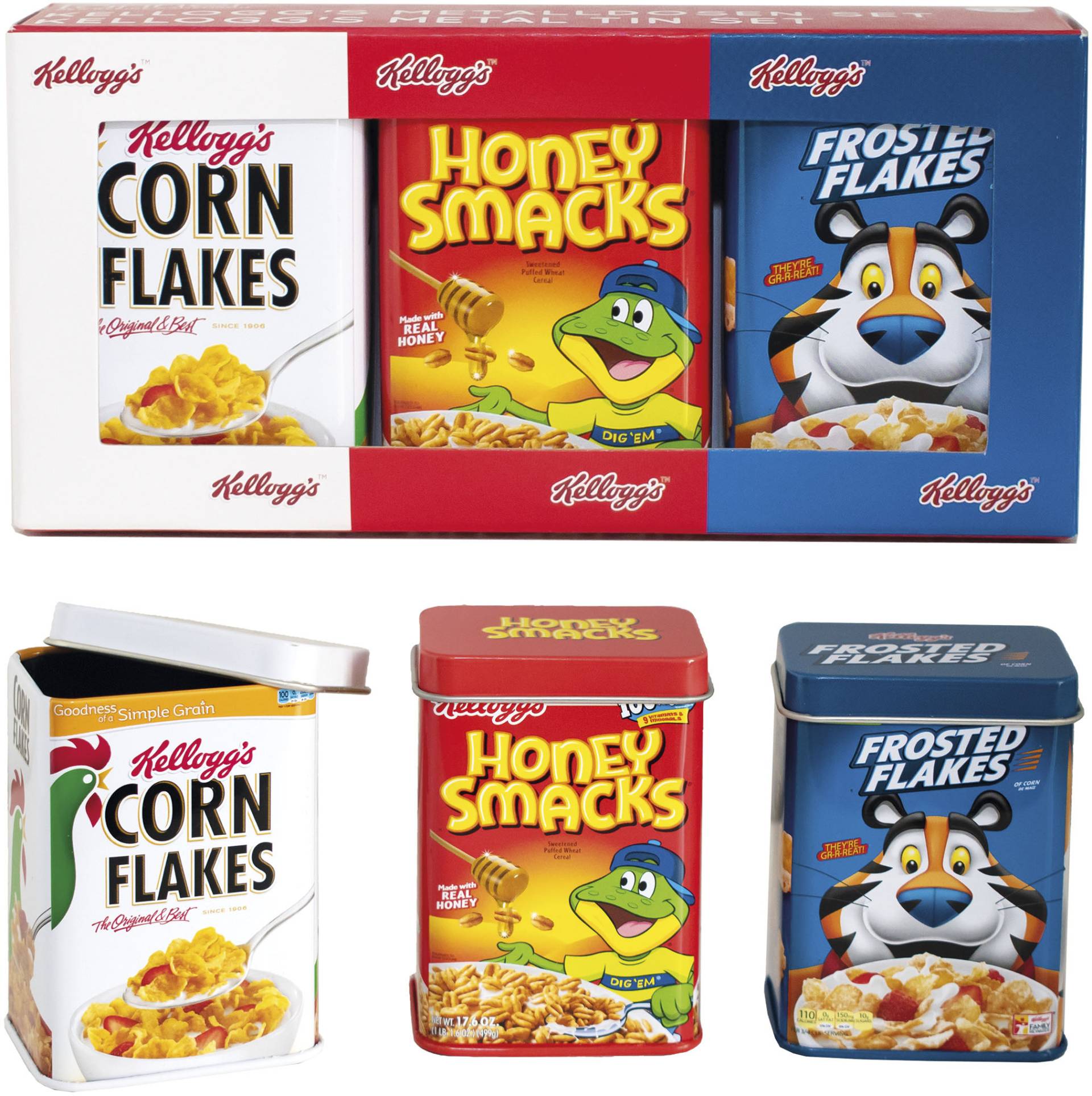 Tanner Kaufladensortiment »Kelloggs Metalldosen-Set« Tanner Kaufladensortiment »Kelloggs Metalldosen-Set« von Tanner